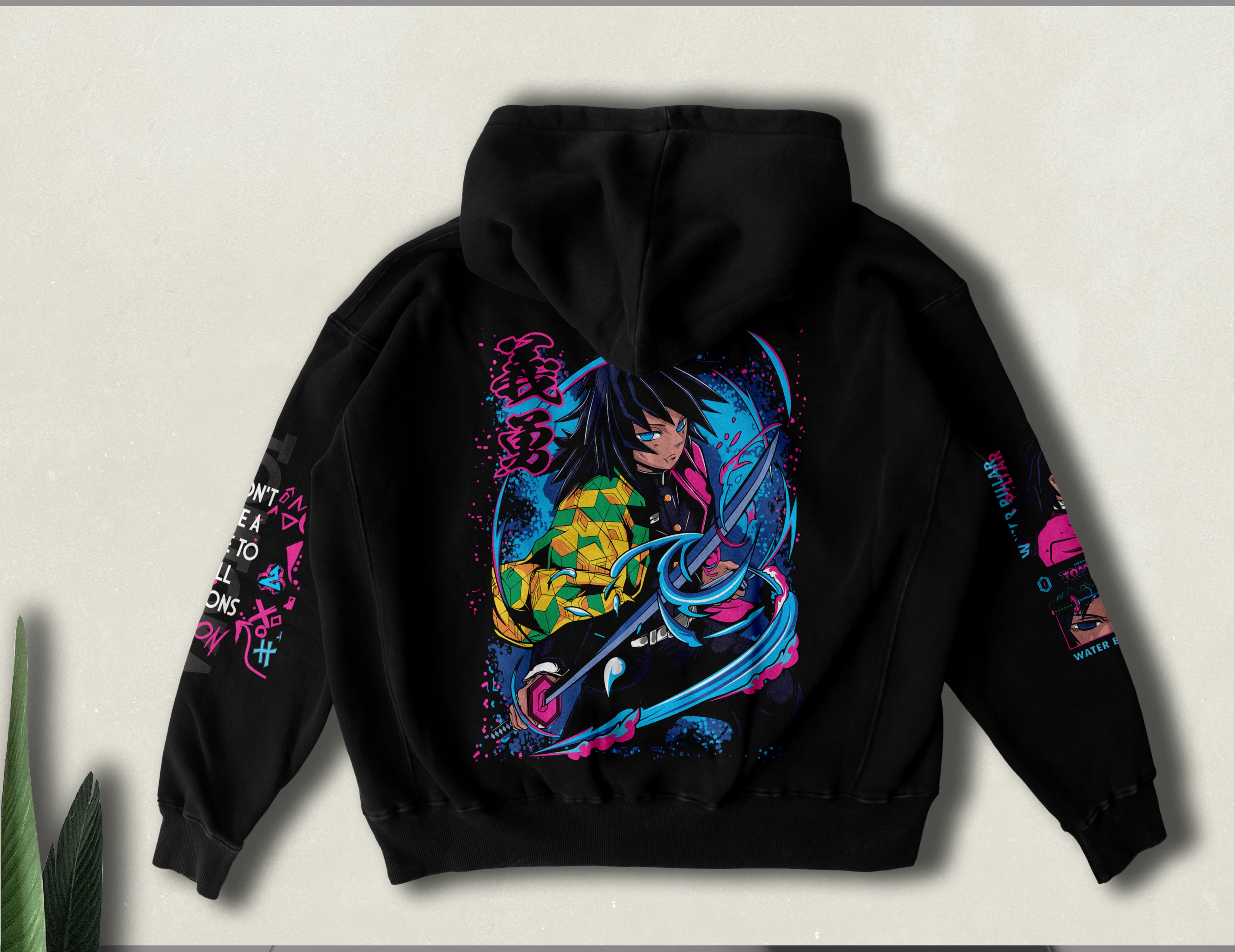Demon Slayer Hoodie| Giyu Tomika Hoodie Unisex
