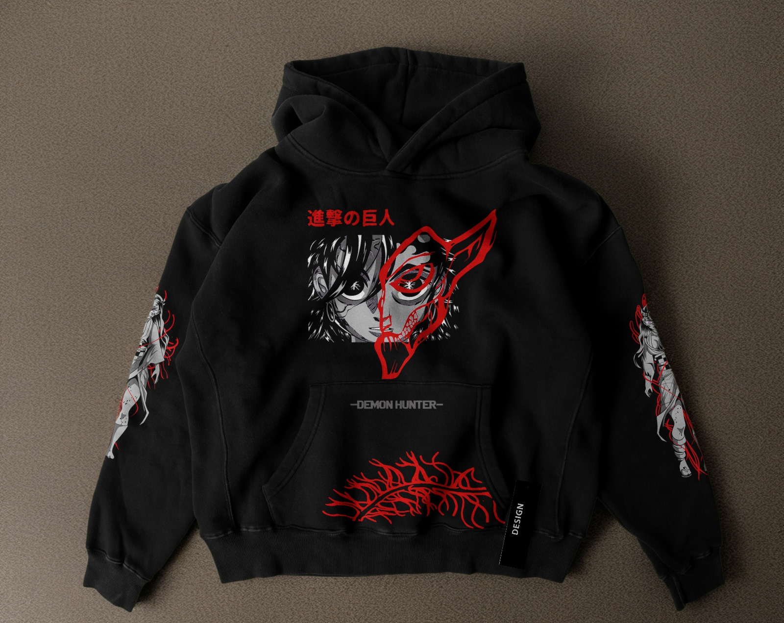 Demon Slayer Cosplay | Unisex Tanjiro and Nezuko Hoodie