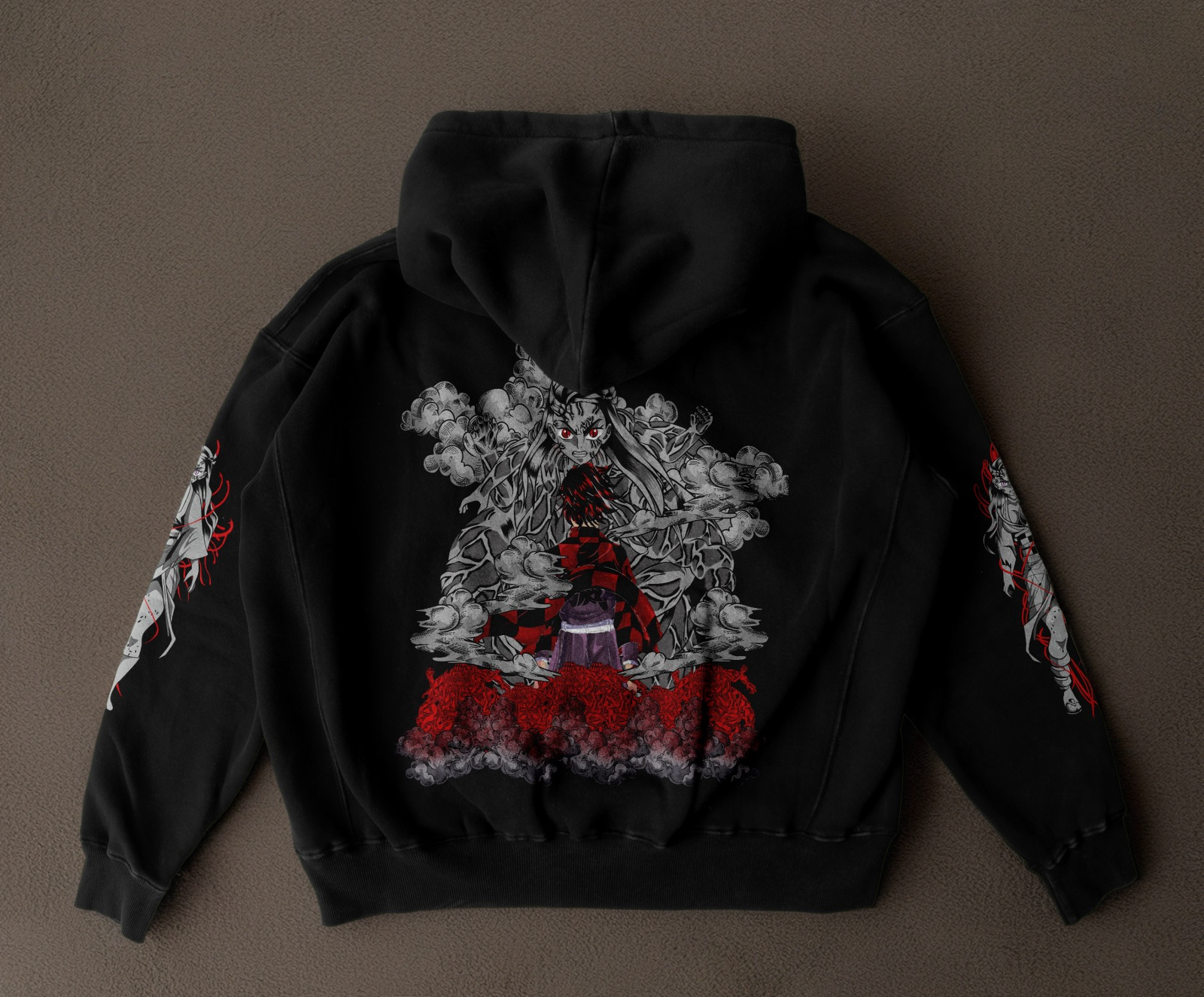 Demon Slayer Cosplay | Unisex Tanjiro and Nezuko Hoodie