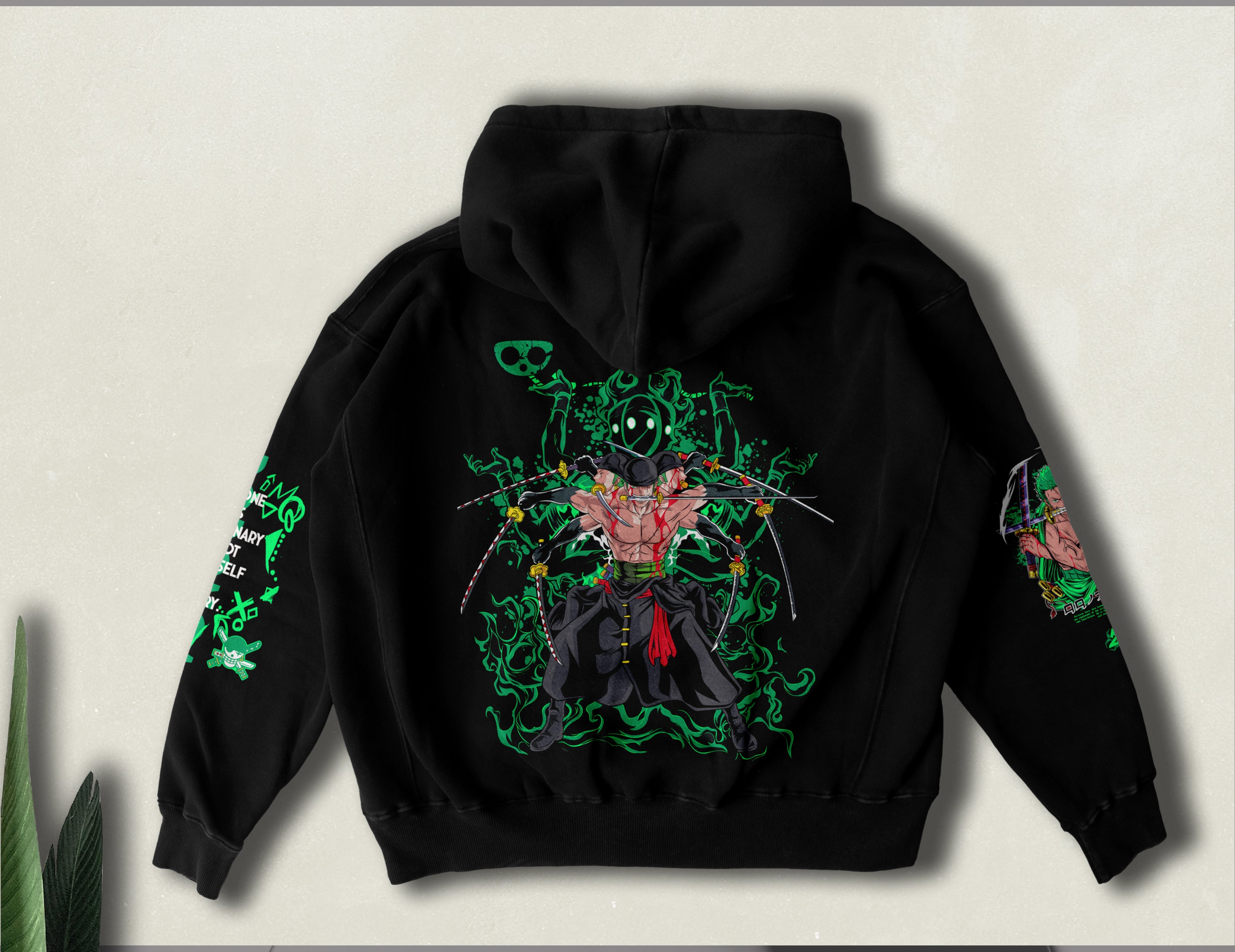 One Piece Hoodie |  Unisex Zoro Hoodie