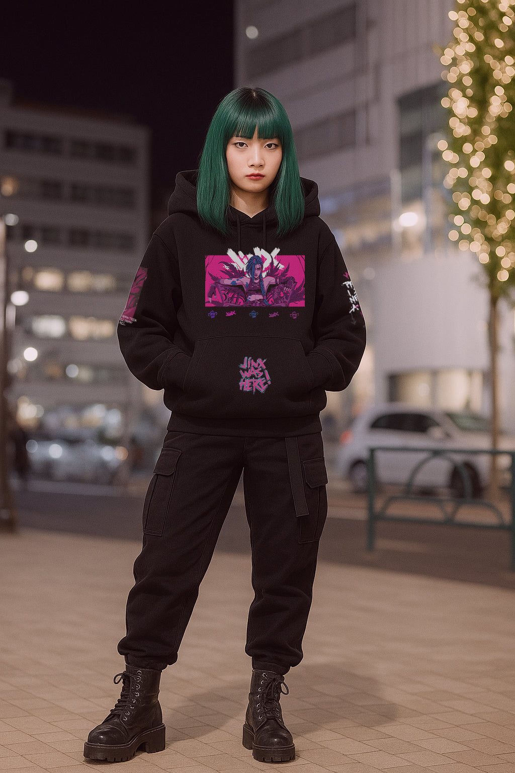 Arcane Cosplay | Unisex Jinx Hoodie