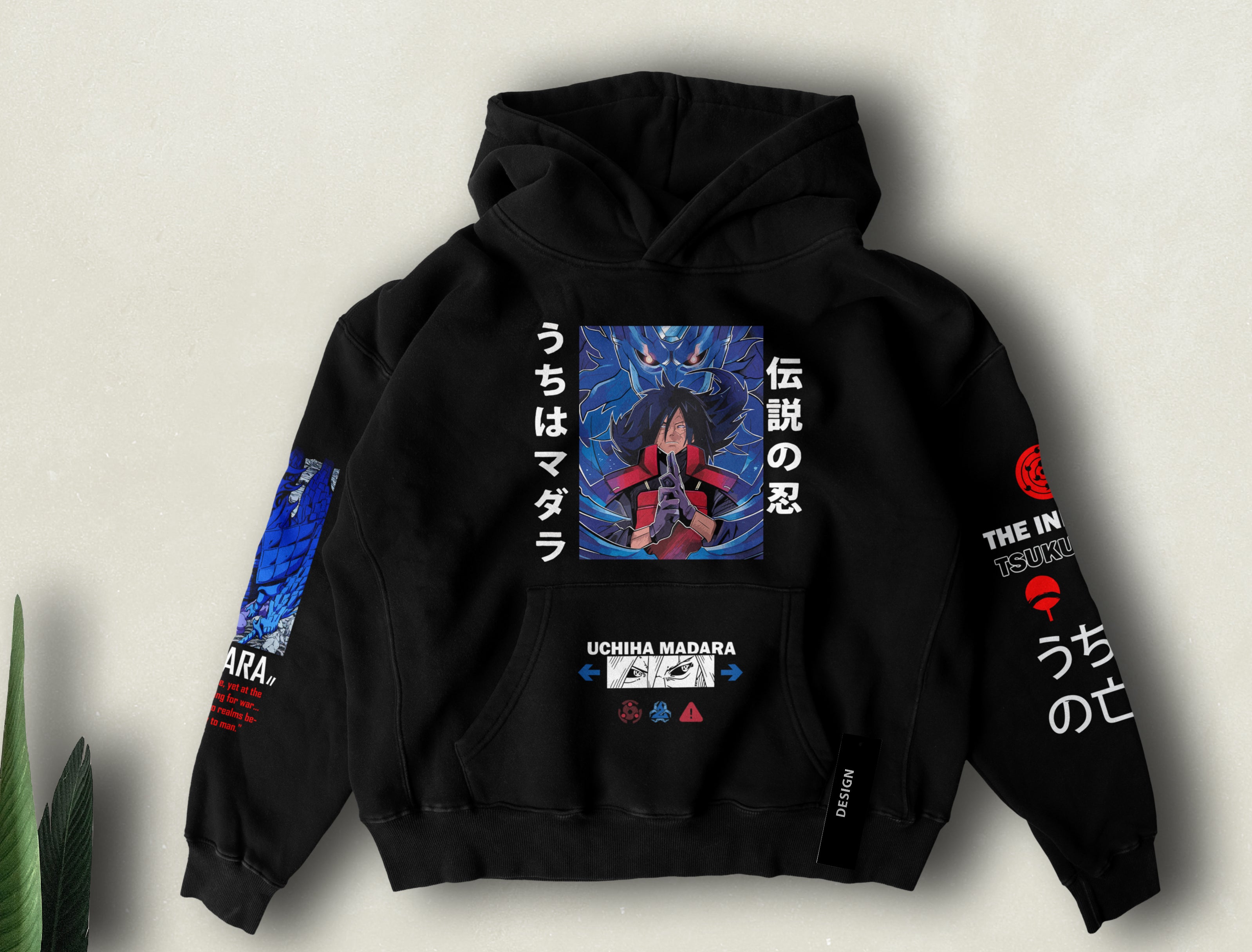 Naruto Hoodie| Unisex Uchiha Madara Hoodie