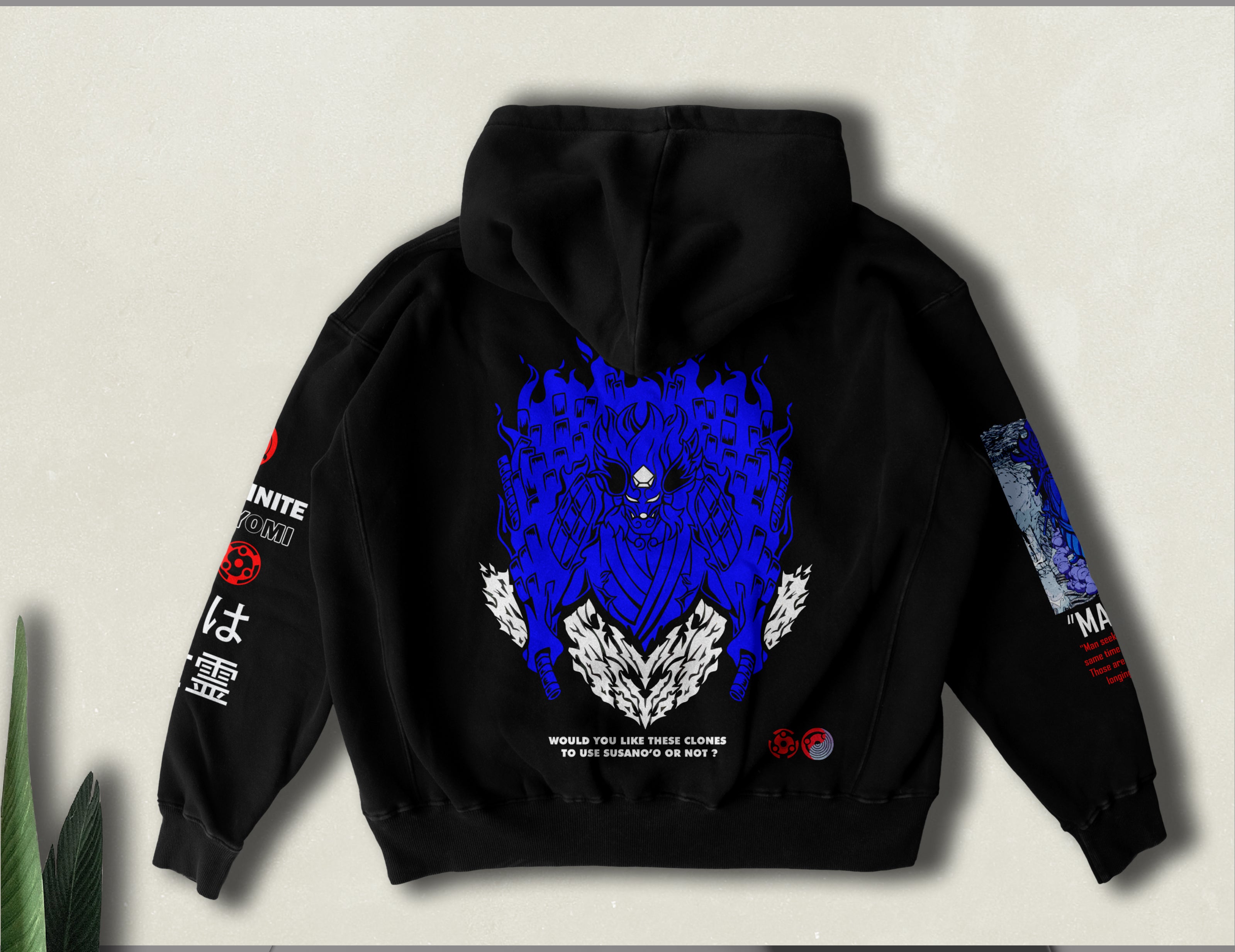Naruto Hoodie| Unisex Uchiha Madara Hoodie