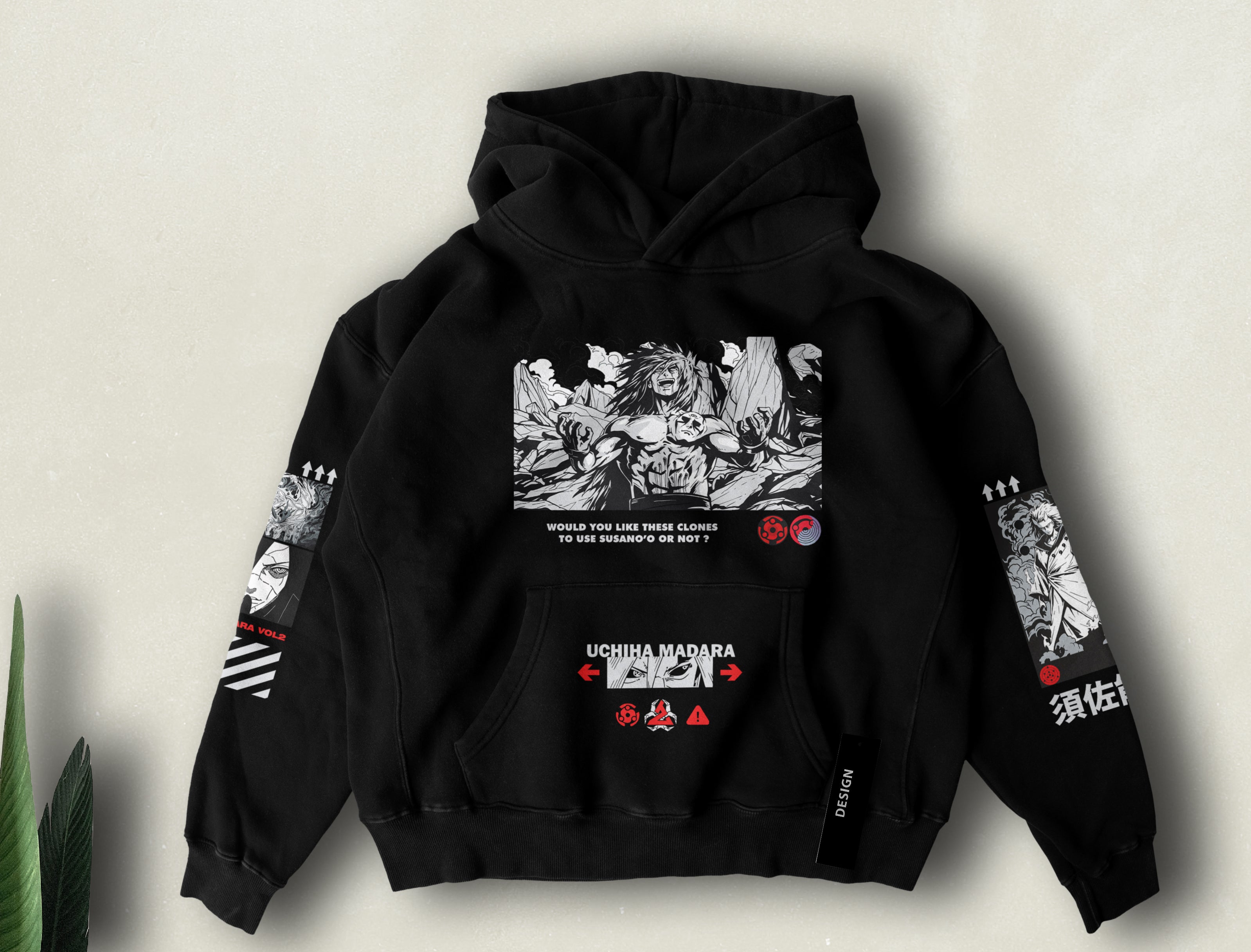 Naruto Hoodie| Unisex Madara Uchiha Hoodie