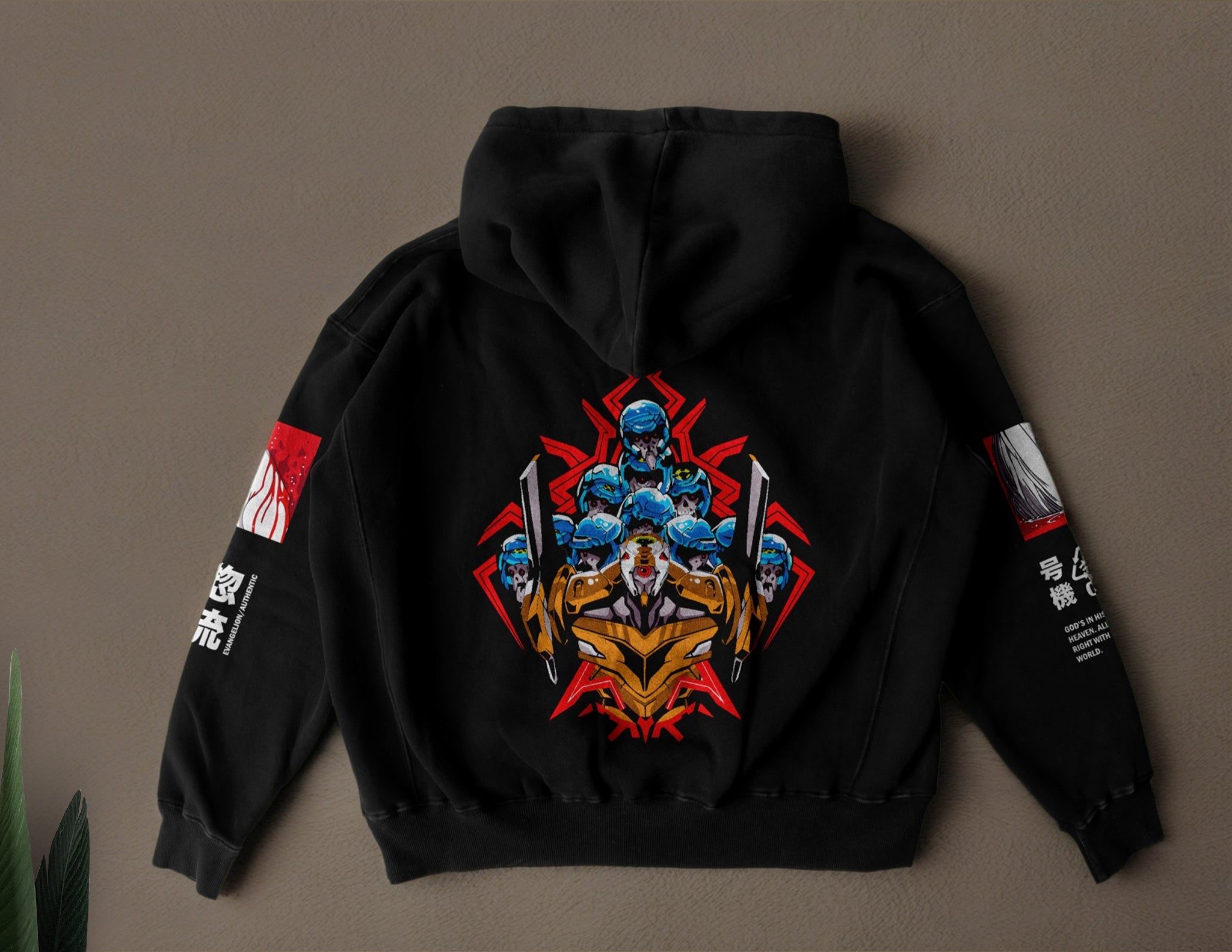 Sudadera con capucha unisex Rei Ayanami Evangelion | Neon Génesis Evangelion Cosplay