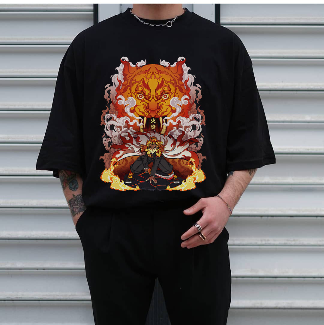 Demon Slayer Tshirt | Unisex Rengoku Tee