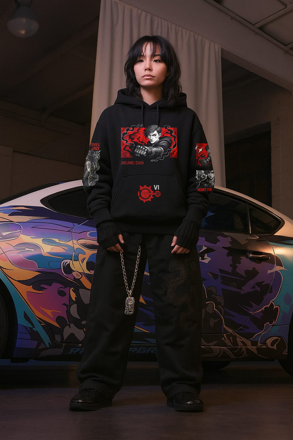 Arcane Cosplay | Unisex VI Hoodie