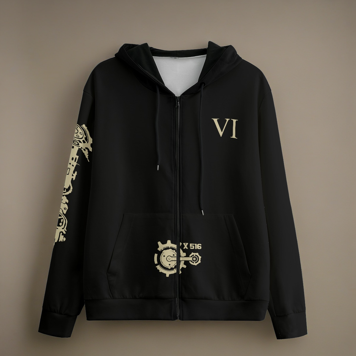 Arcane Cosplay |  Unisex Vi Cosplay Zip-Up Hoodie