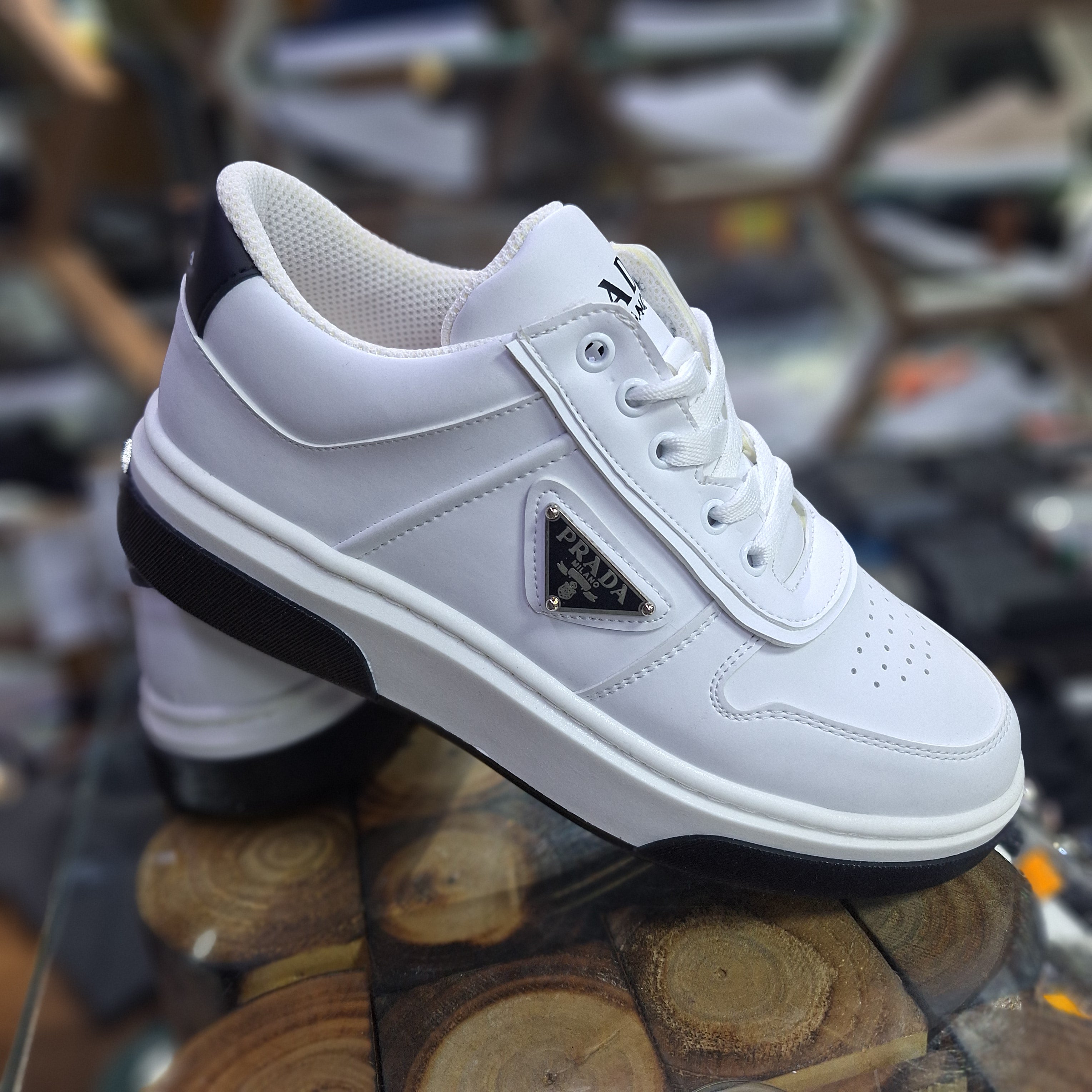 Prada 4 Colors High Sole Stylish Comfortable Casual Shoes Black New Season