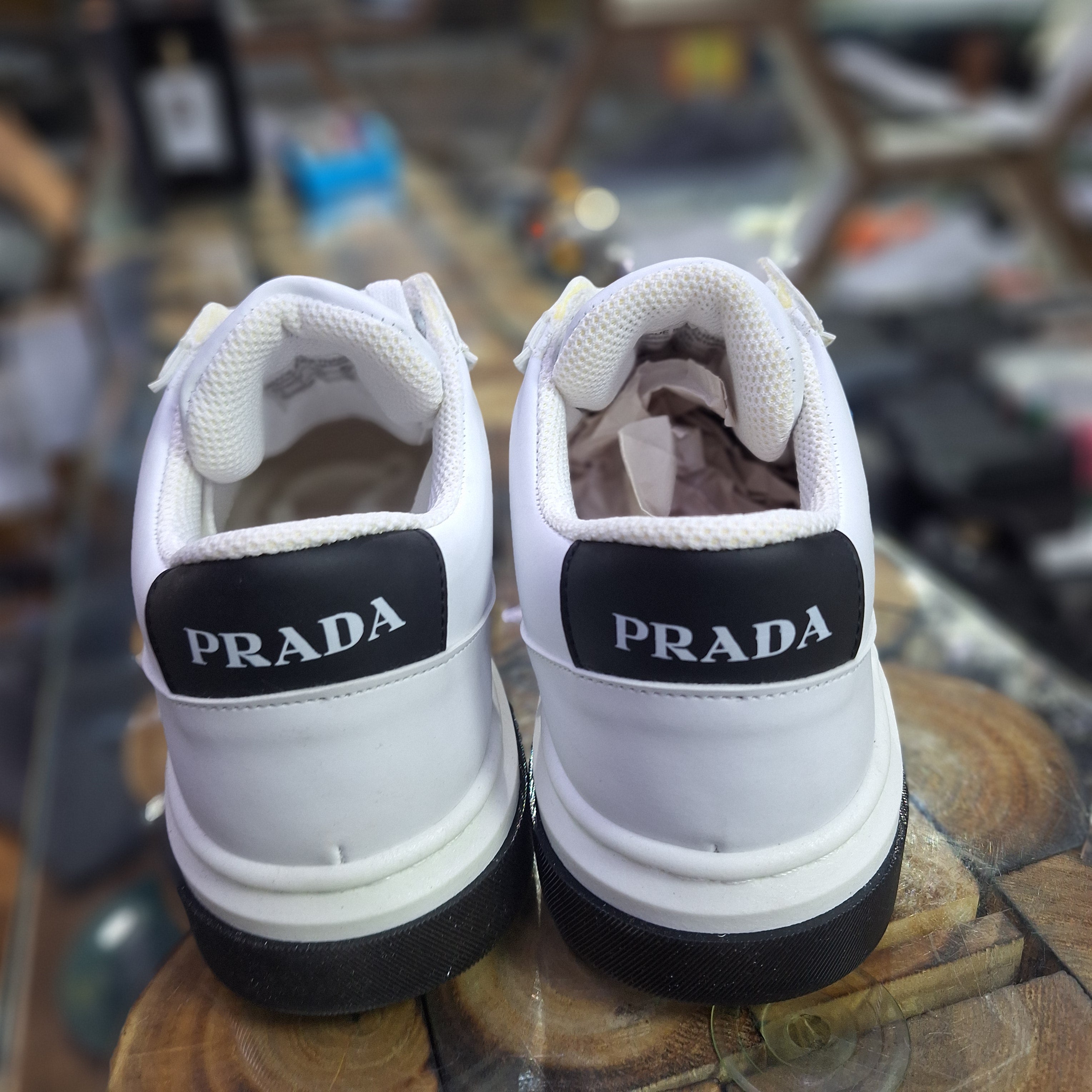Prada 4 Colors High Sole Stylish Comfortable Casual Shoes Black New Season