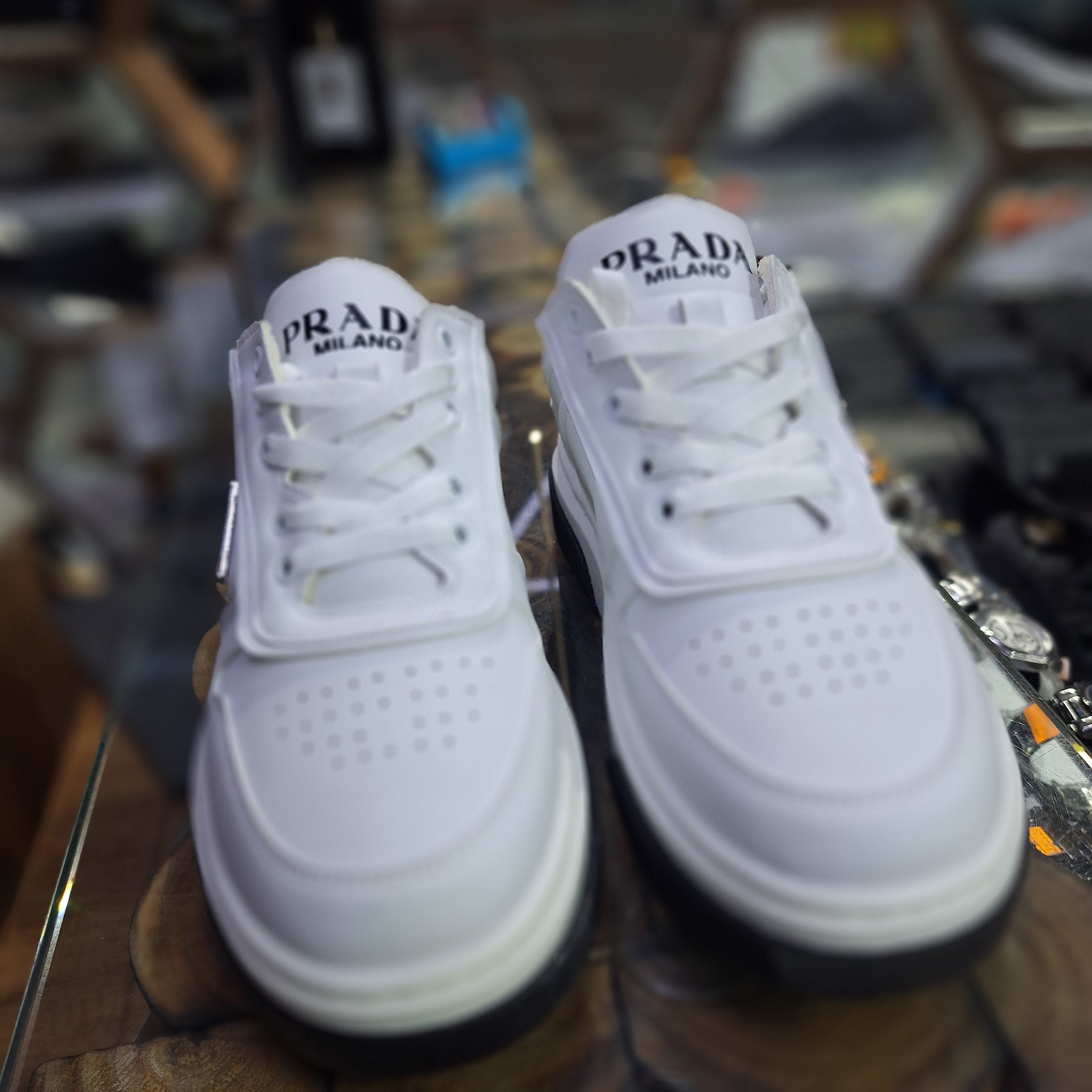 Prada 4 Colors High Sole Stylish Comfortable Casual Shoes Black New Season