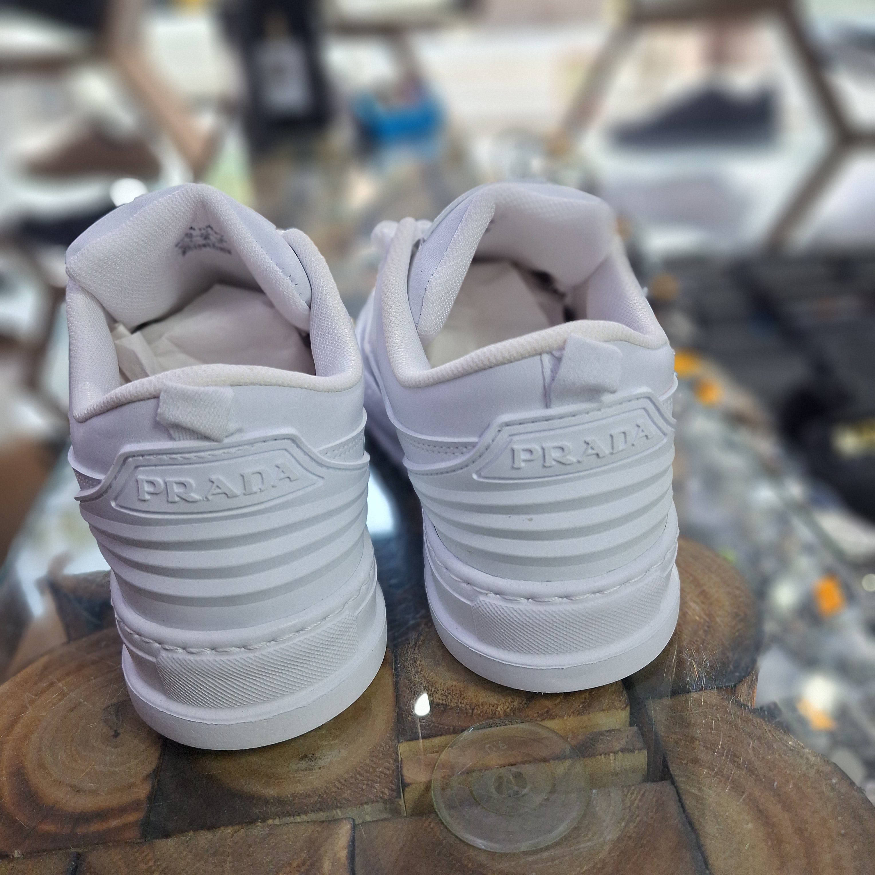 Prada 3-Color White Thin Sole Stylish Comfortable Men's Casual Shoes