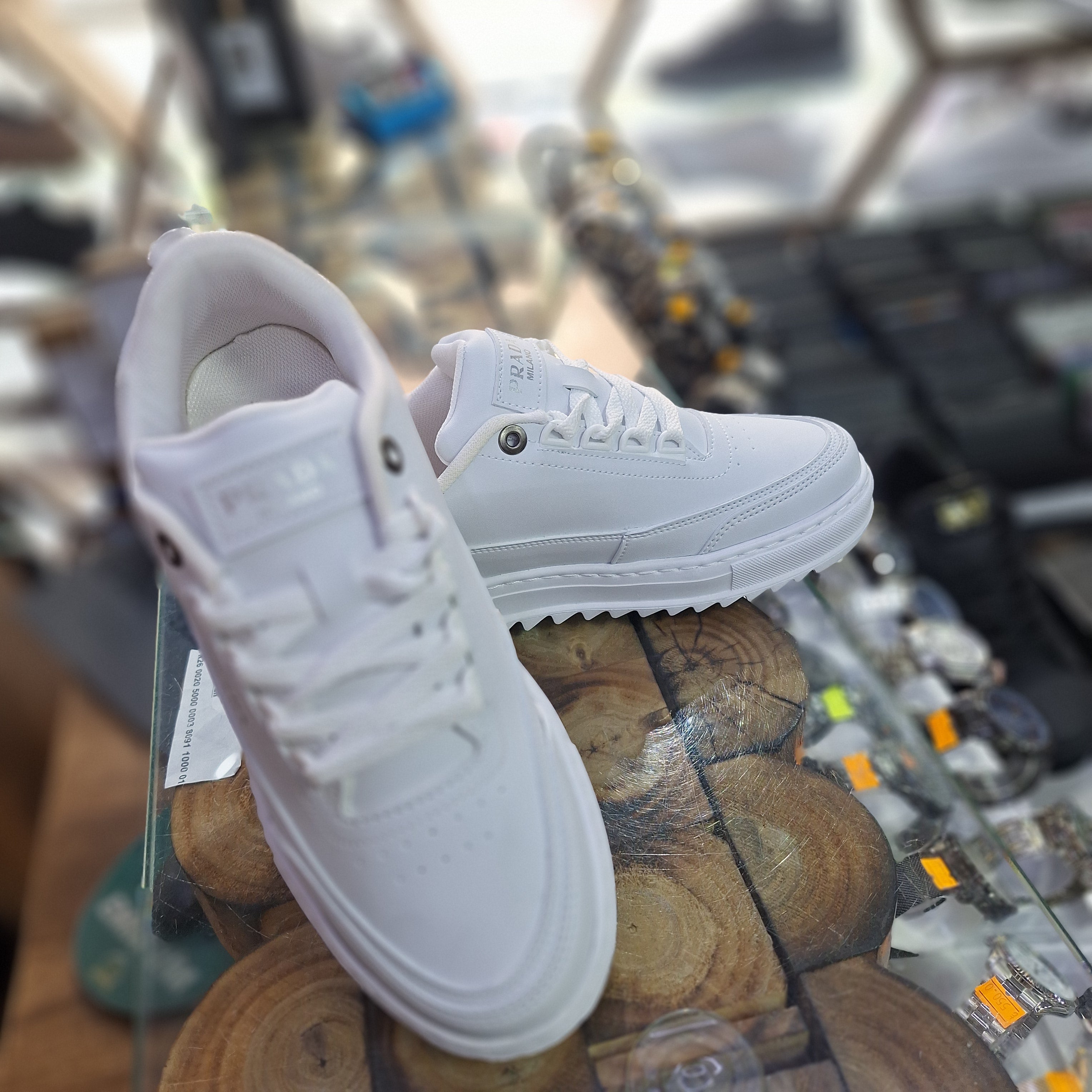 Prada 3-Color White Thin Sole Stylish Comfortable Men's Casual Shoes