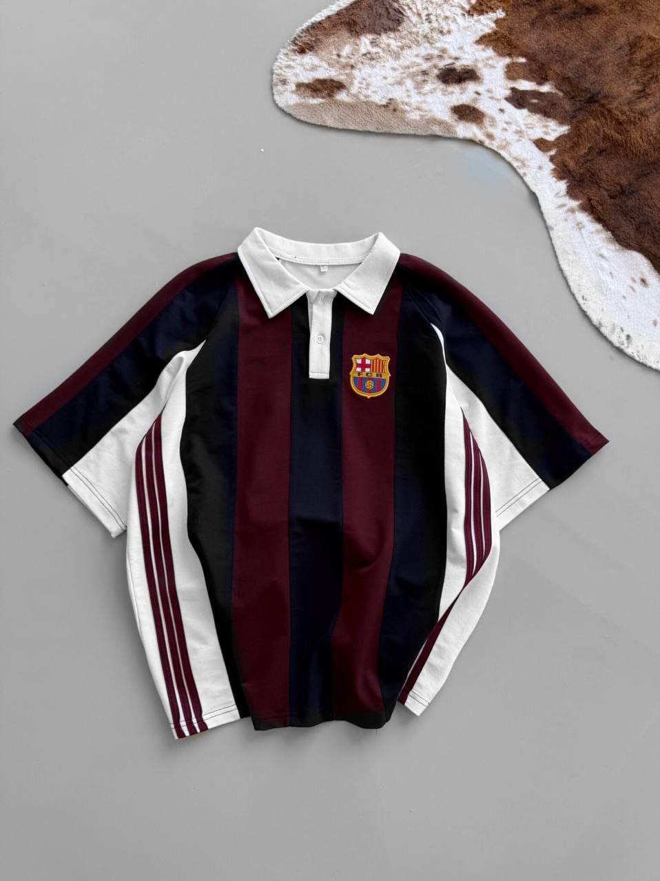 Barcelona Tshirt, Barcelona Jersey, Oversize Streetwear Tee