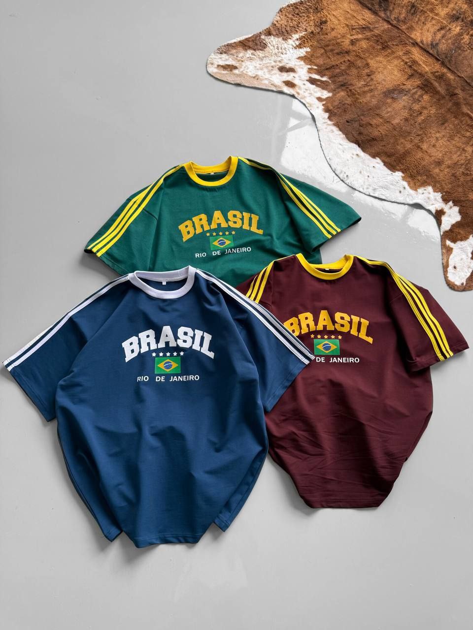 Brasil Tshirt, Cool Brasil Jersey, Streetwear Oversize Tee