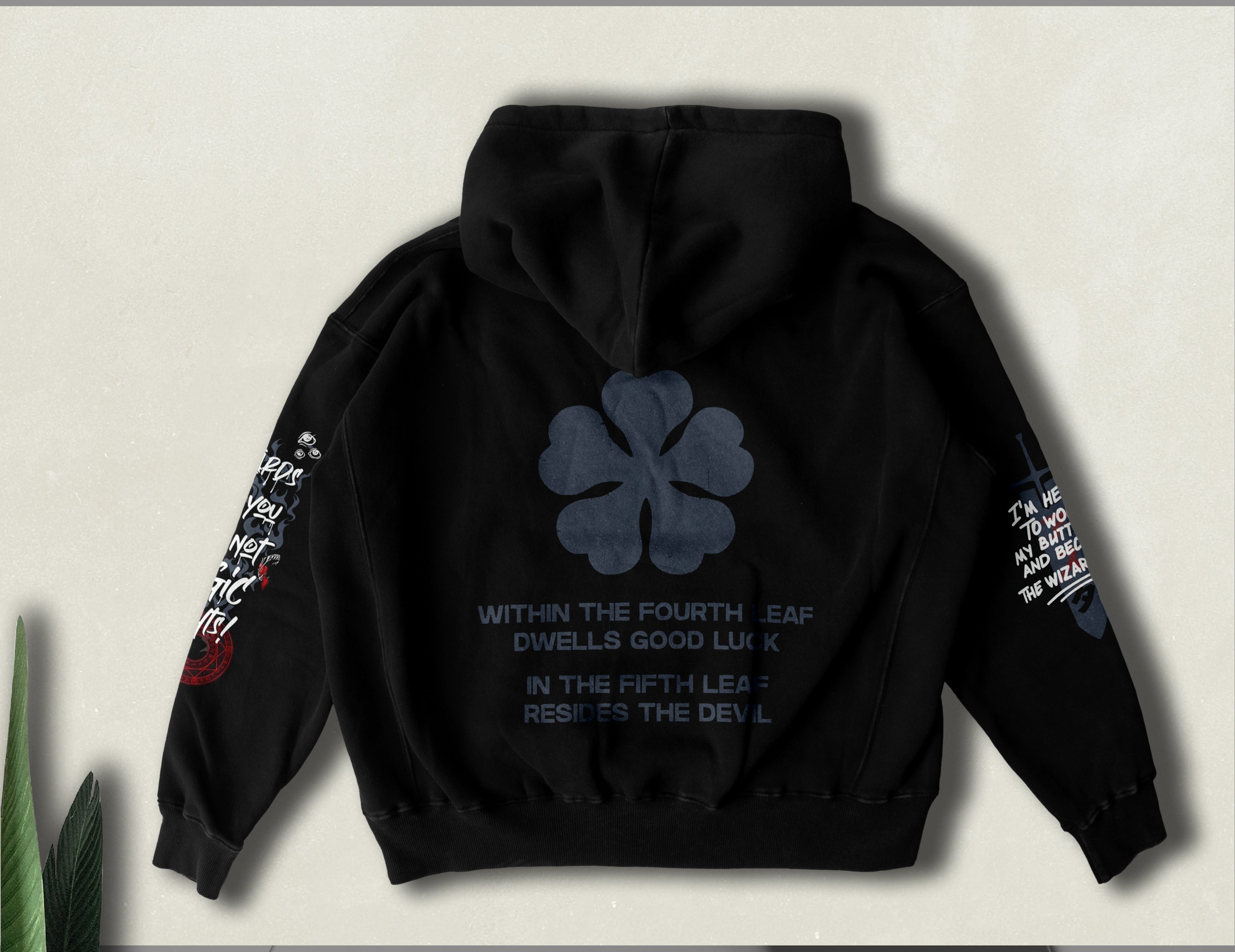 Black Clover Hoodie | Asta Hoodie | Anime Sweater