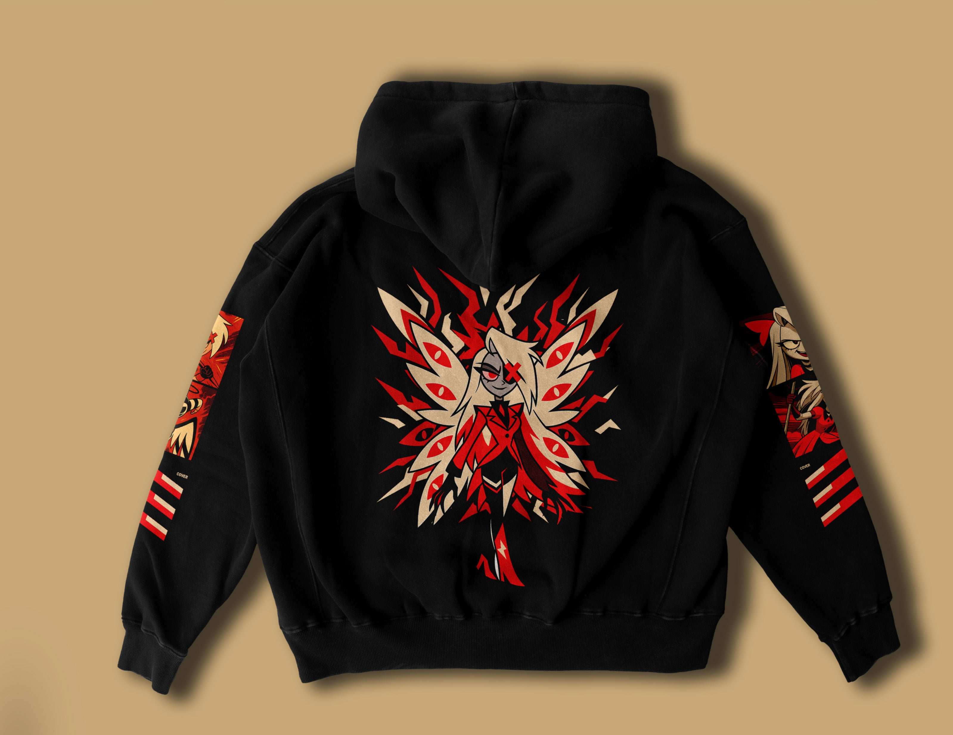 Hazbin Hotel Vaggie Hoodie – Unisex Cosplay Sweatshirt for Anime Fans