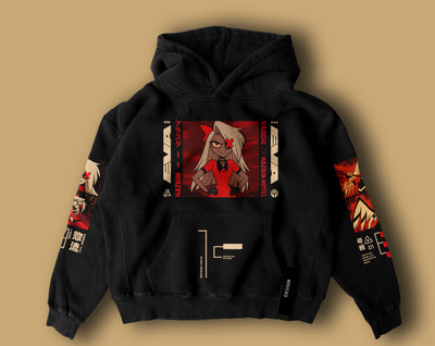 Hazbin Hotel Vaggie Hoodie – Unisex Cosplay Sweatshirt for Anime Fans
