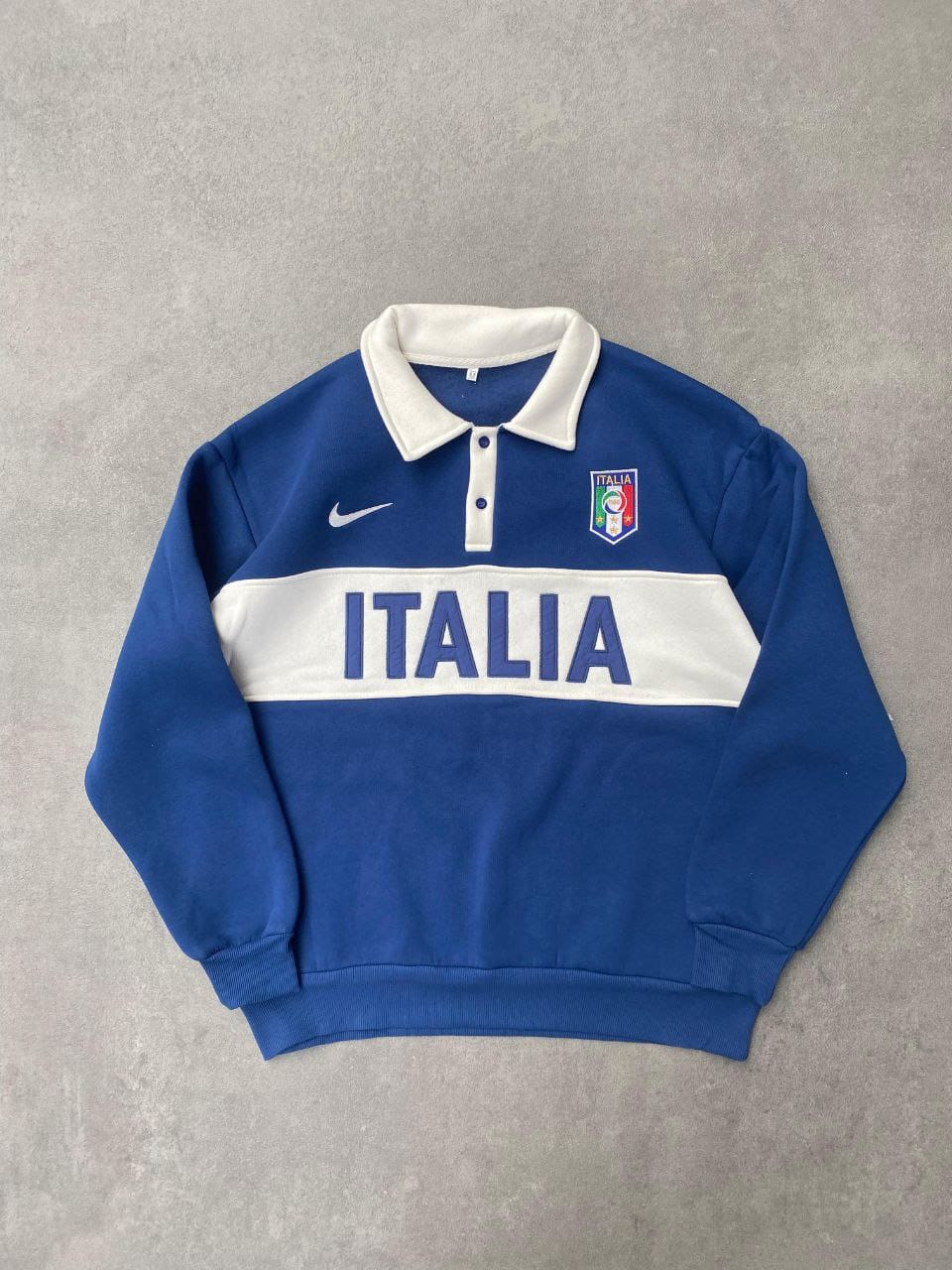 Italia Nike Sweatshirt| Italy Oversize Streetwear Nike Dark Blue Jersey