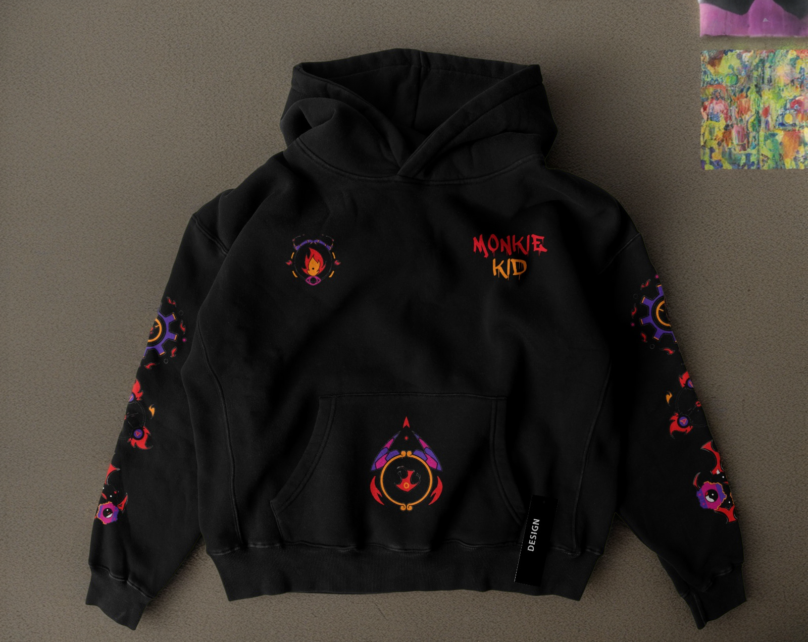 LEGO Monkie Kid Cosplay | Unisex Red Son Hoodie