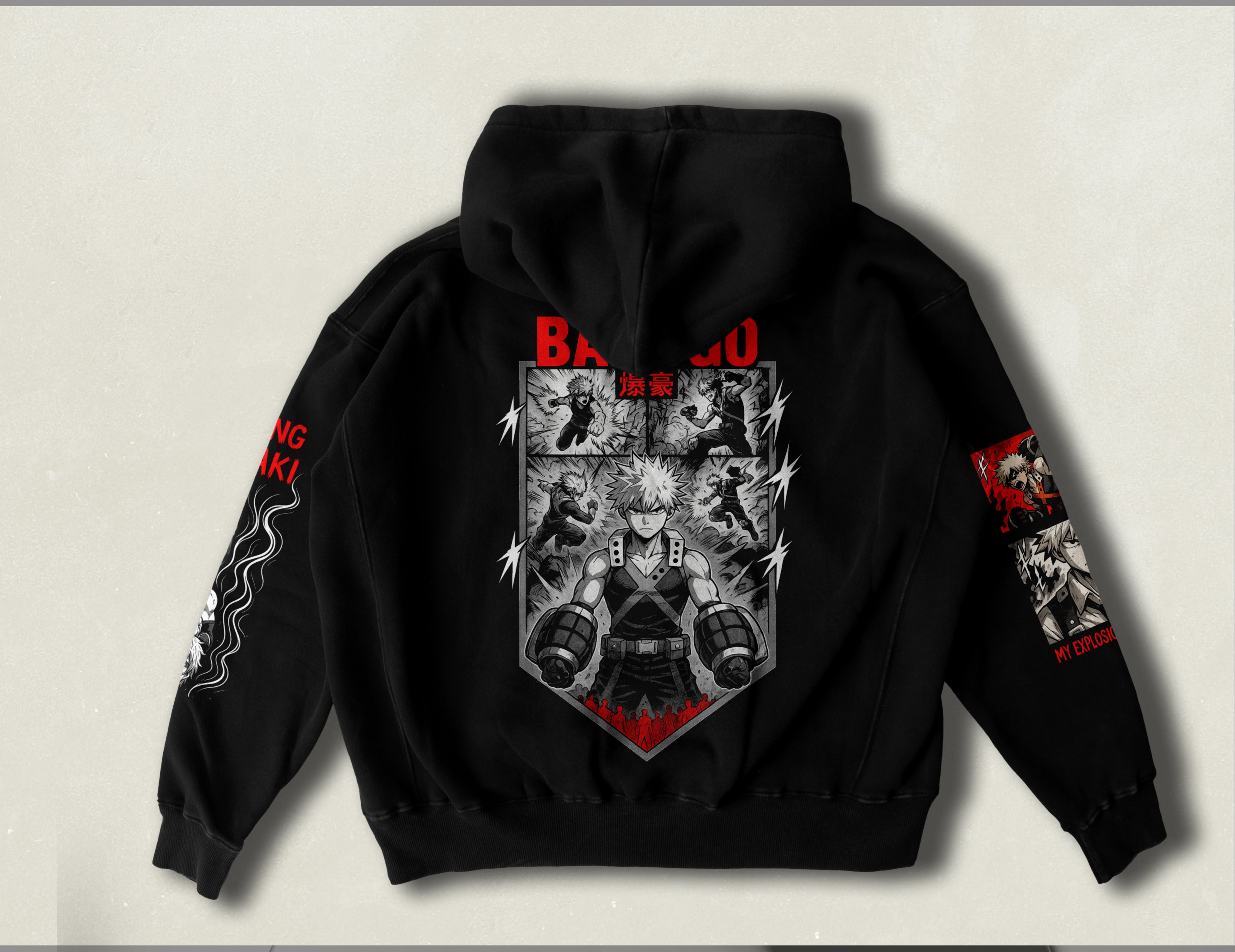 MHA Bakugo Hoodie | Premium Hero Academia Merchandise
