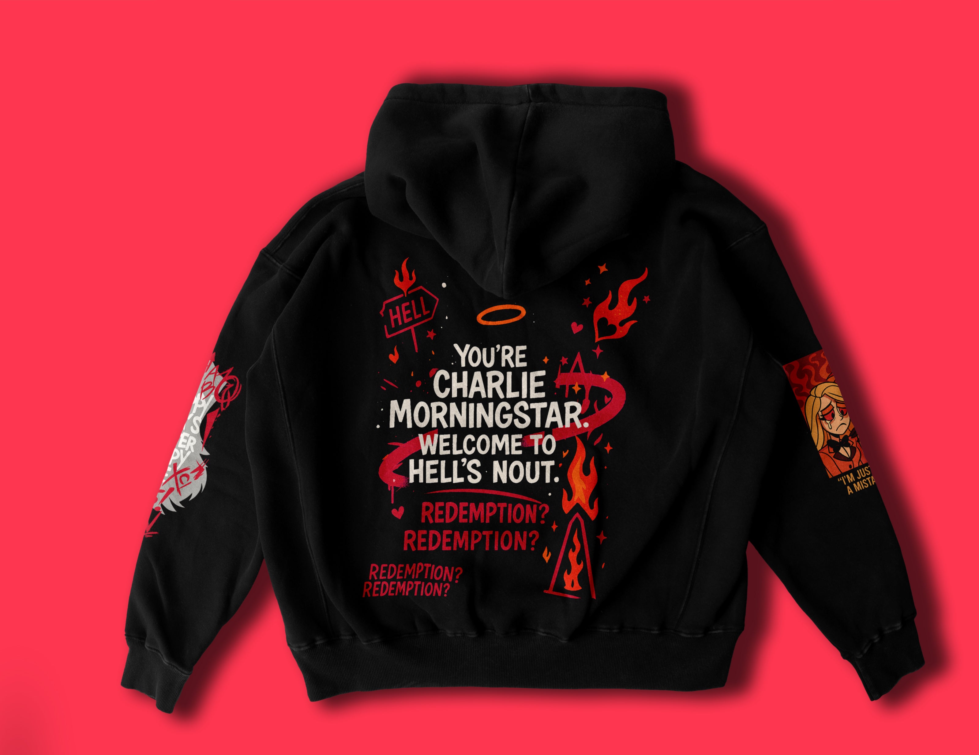 Charlie Hoodie – Hazbin Hotel Angel of Redemption | Anime Streetwear