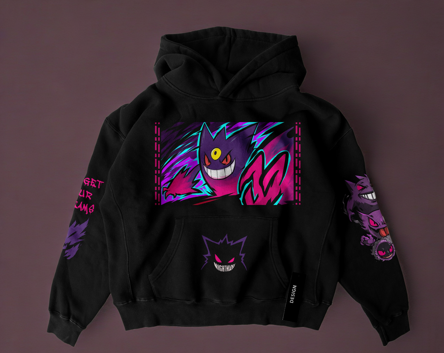 Pokemon Cosplay | Unisex Gengar Hoodie