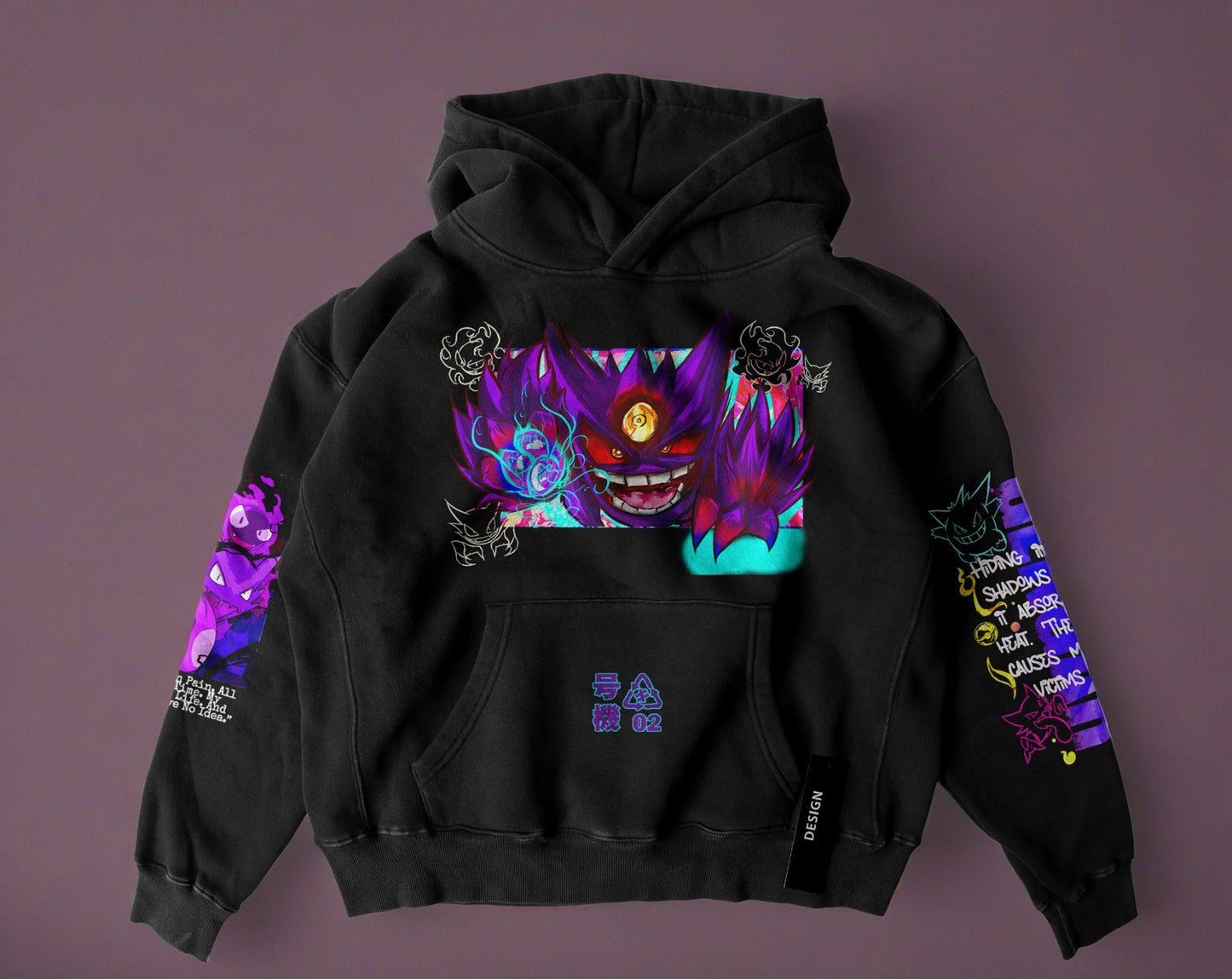 Pokemon Cosplay | Unisex Mega Gengar Hoodie