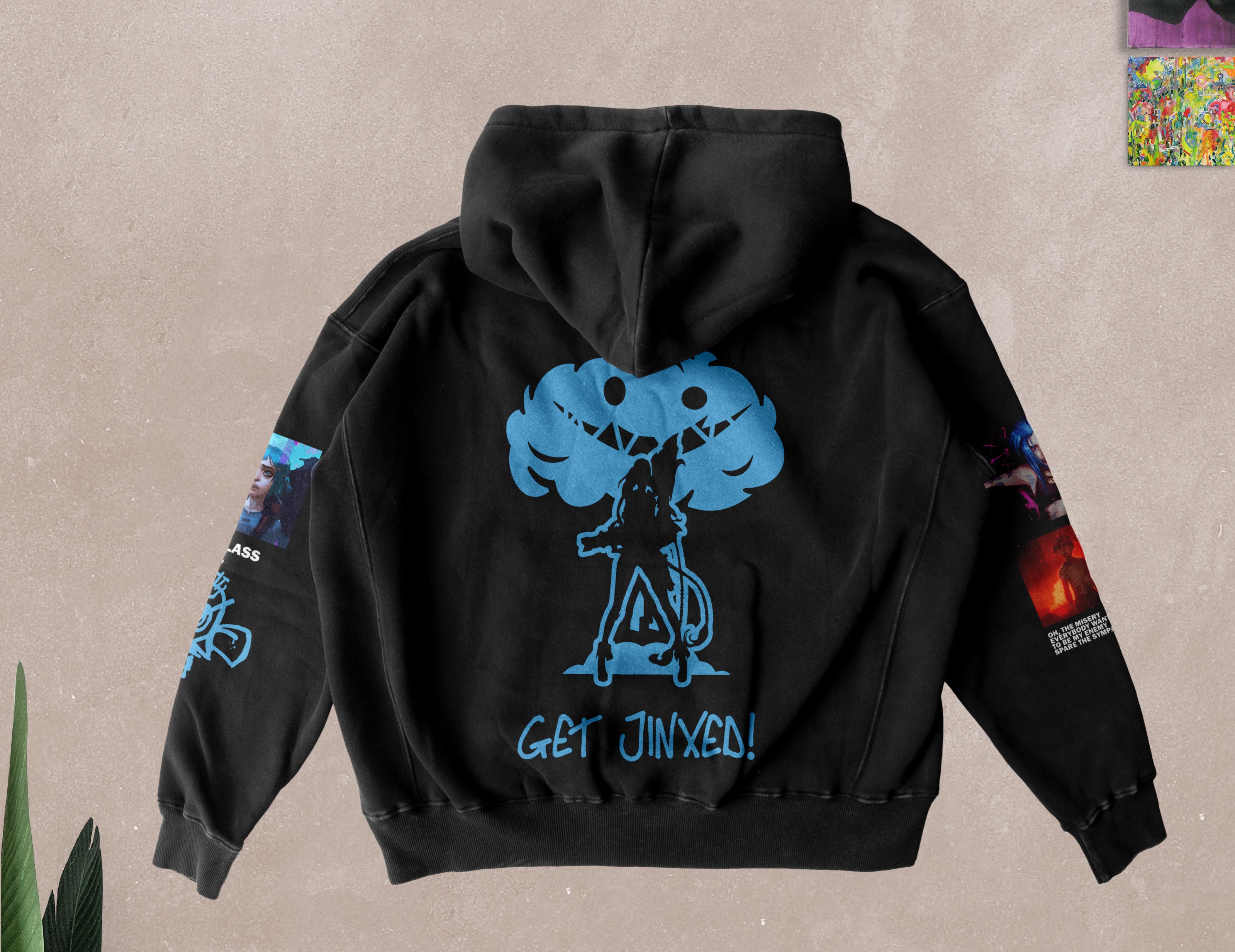 Arcane Cosplay | Unisex Jinx X Hoodie