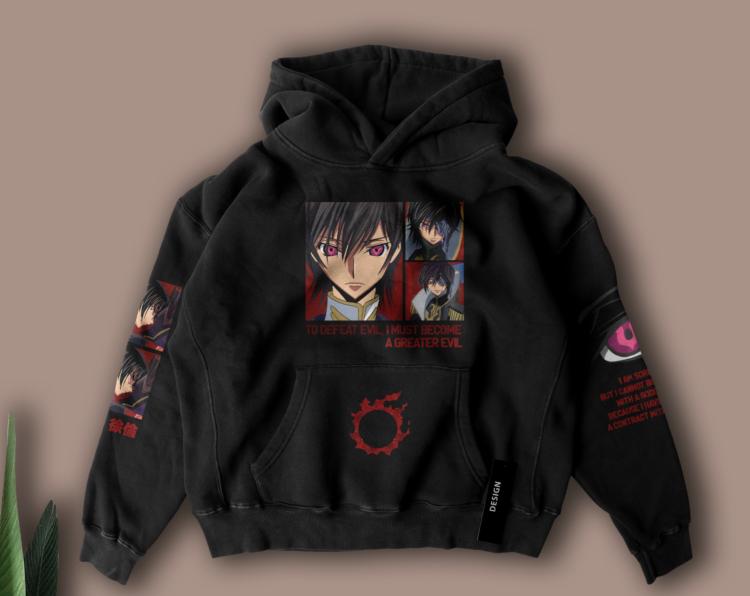 Code Geass Lelouch Hoodie | Premium Zero Rebellion Merchandise – The ...