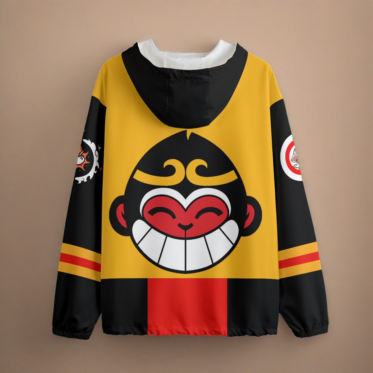 LEGO Monkie Kid Cosplay | Unisex Wukong Pullover Jacket With Zipper Closure